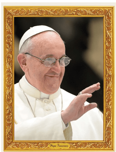 Moldura Papa Francisco