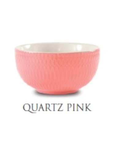 Taças com relevo Habitat - Quartz Pink