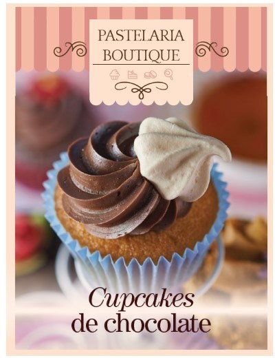 Pastelaria Boutique Ent. 7 Cupcakes de chocolate + Grelha de arrefecimento