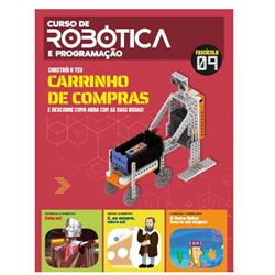 Curso Robótiica  e programação Fascículo nº 9 +peças  Robó Carrinho de compras