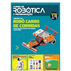 Curso Robótica Fascículo nº 19 Fascículo +peças Carro de corrida