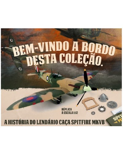 Spitfire - Fascículo 1 + oferta de peças