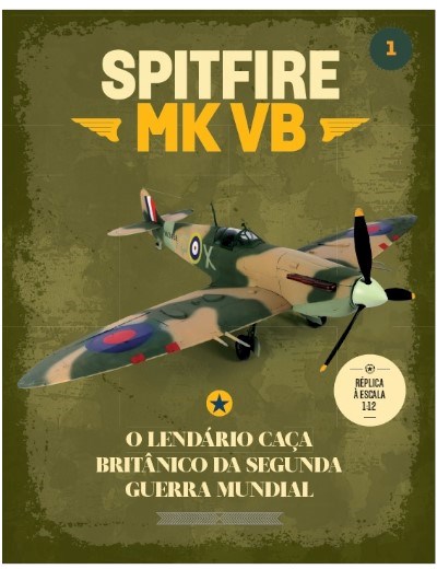 Spitfire - Fascículo 1 + oferta de peças