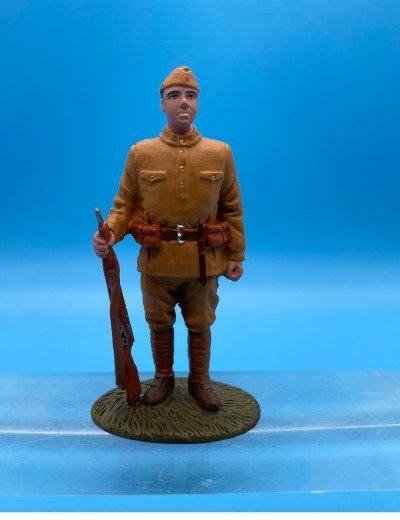 Soldados da II Guerra Mundial - Ent. 56 Soldado de Infantaria da URSS durante a operação Barbarossa. 