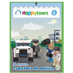 Happy Town  1º Fascículo -  Polícia + Repórters 