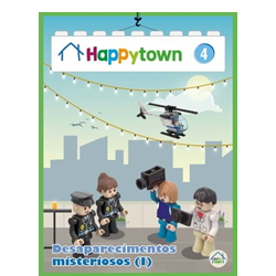 Happy Town  4º Fascículo + Figura Polícia + 1ª Parte da Esquadra de Polícia