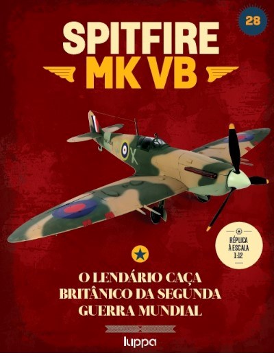 Spitfire - Fascículo 28 + oferta de peças