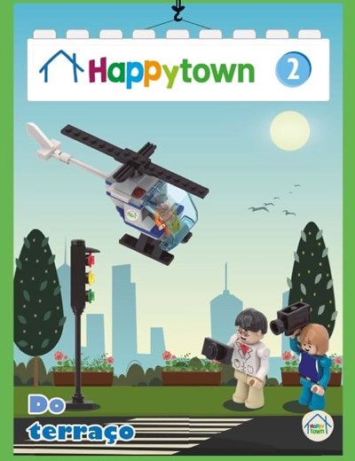 Happy Town  2º Fascículo - Helicóptero + Base