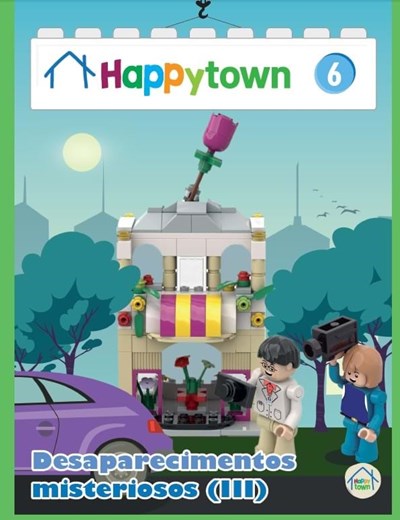 Happy Town  6 º Fascículo + Figura Ladrão + 3ª Parte da Esquadra de Polícia
