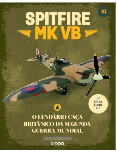 Spitfire - Fascículo 31 + oferta de peças