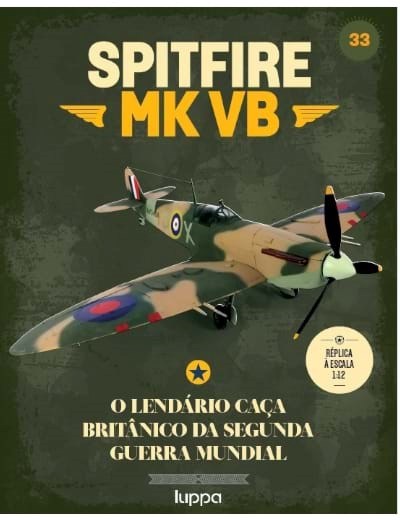 Spitfire - Fascículo 33 + oferta de peças