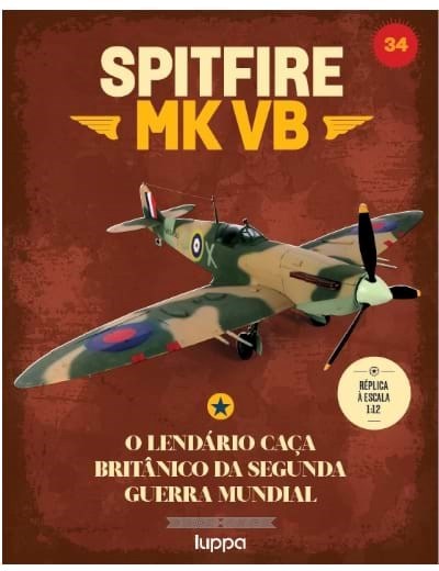 Spitfire - Fascículo 34 + oferta de peças