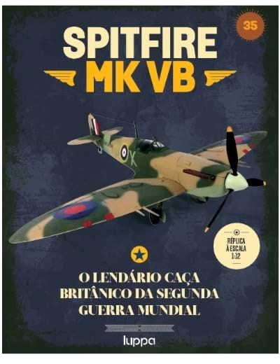 Spitfire - Fascículo 35 + oferta de peças