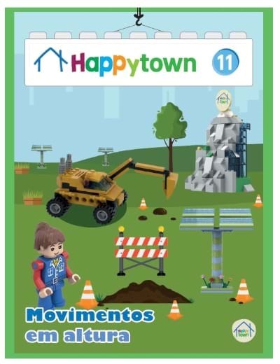 Happy Town  11º Fascículo + Painel Solar+ Figura + Base 