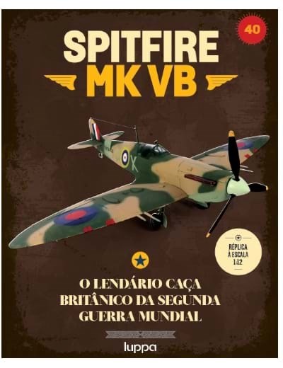 Spitfire - Fascículo 40 + oferta de peças