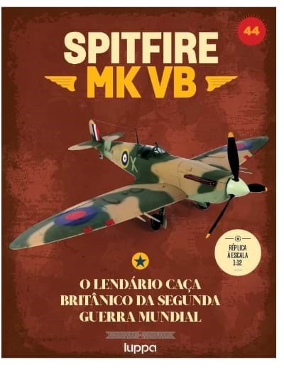 Spitfire - Fascículo 44 + oferta de peças