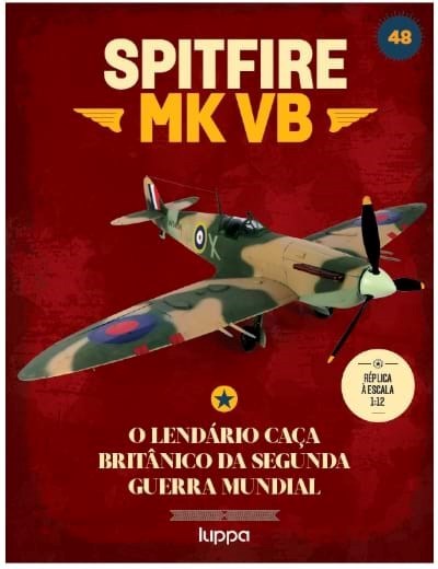 Spitfire - Fascículo 48 + oferta de peças