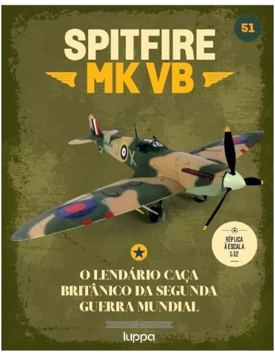 Spitfire - Fascículo 51 + oferta de peças