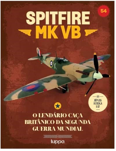 Spitfire - Fascículo 54 + oferta de peças