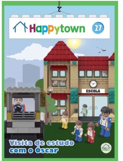 Happy Town  27 º Fascículo + Professor + Alunos + Árvores 
