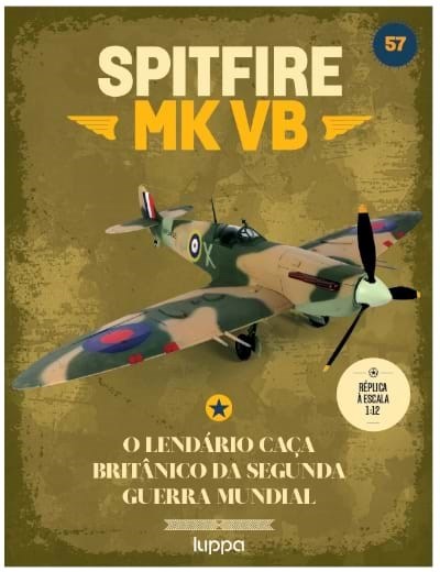 Spitfire - Fascículo 57 + oferta de peças