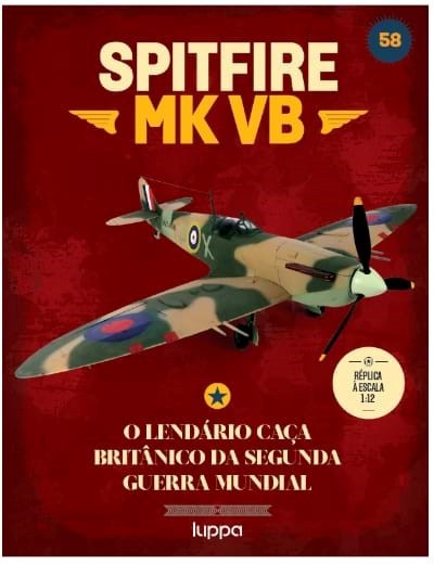 Spitfire - Fascículo 58 + oferta de peças