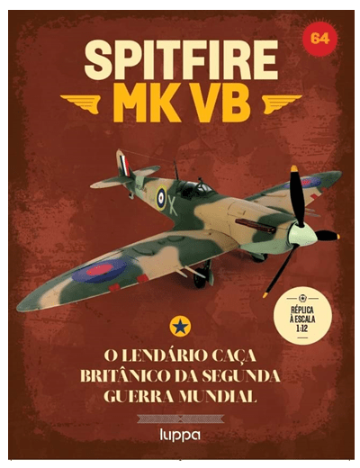 Spitfire - Fascículo 64 + oferta de peças