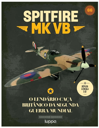 Spitfire - Fascículo 66 + oferta de peças