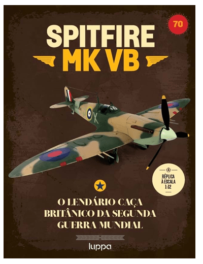 Spitfire - Fascículo 70 + oferta de peças
