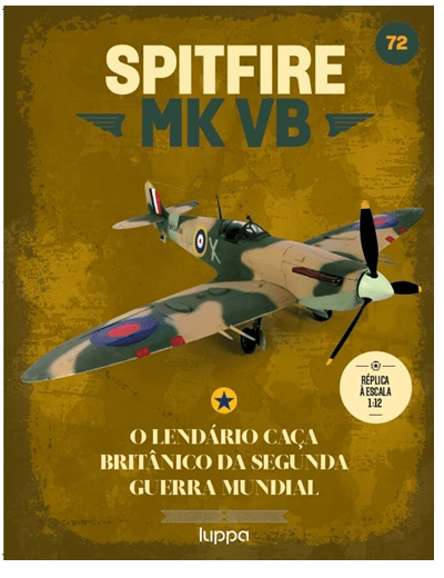 Spitfire - Fascículo 72 + oferta de peças