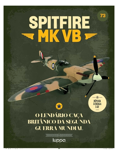 Spitfire - Fascículo 73 + oferta de peças