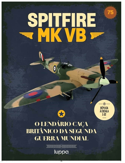 Spitfire - Fascículo 75 + oferta de peças