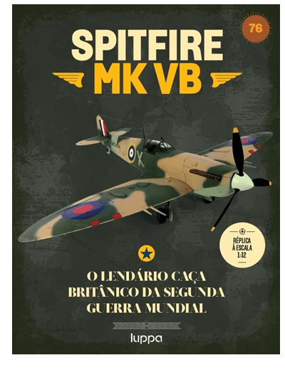 Spitfire - Fascículo 76 + oferta de peças
