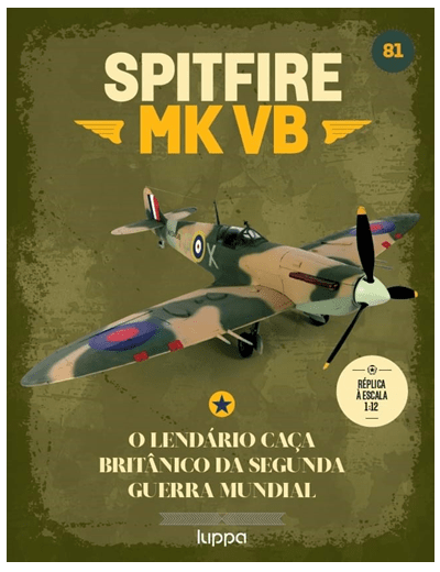 Spitfire - Fascículo 81 + oferta de peças