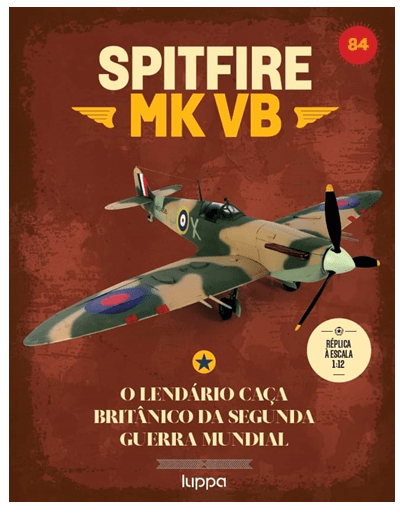 Spitfire - Fascículo 84 + oferta de peças