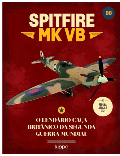 Spitfire - Fascículo 88 + oferta de peças