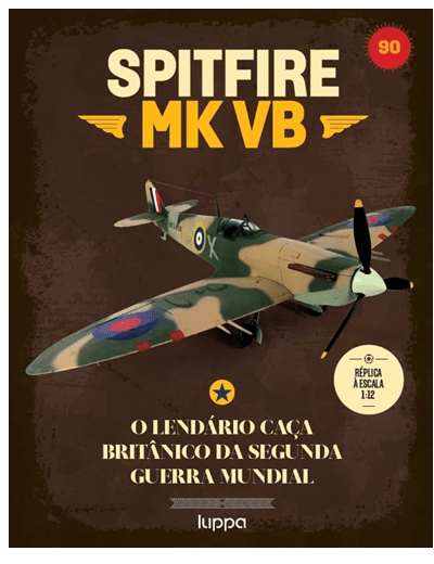 Spitfire - Fascículo 90 + oferta de peças