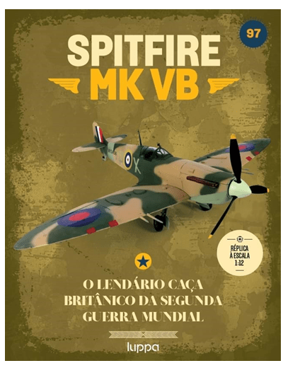 Spitfire - Fascículo 97 + oferta de peças