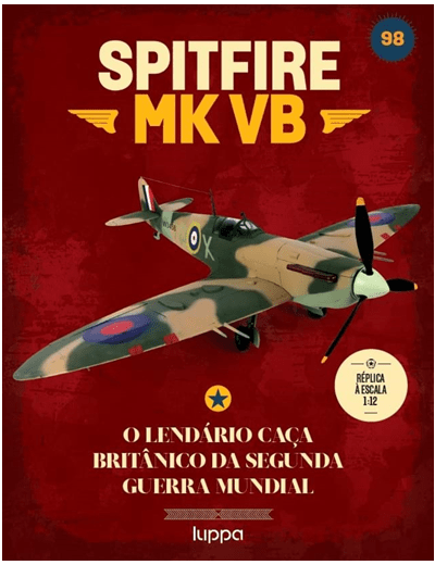 Spitfire - Fascículo 98 + oferta de peças