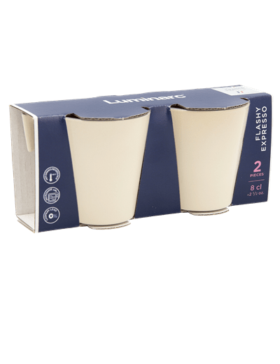 Conjunto de 2 chávenas de Café 8 CL Nordik 