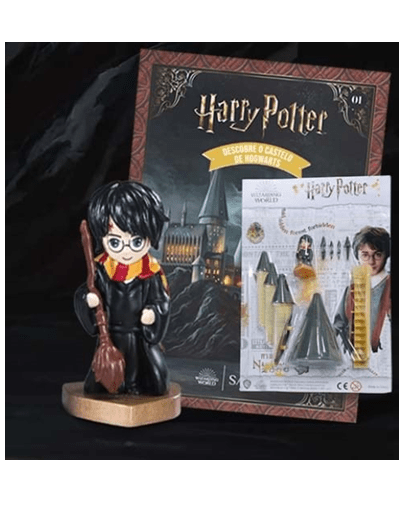 Castelo de Hogwarts - Fascículo 1 + Personagem Harry Potter