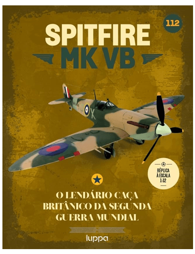 Spitfire - Fascículo 112 + oferta de peças