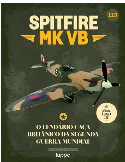 Spitfire - Fascículo 113 + oferta de peças