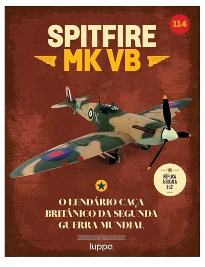 Spitfire - Fascículo 114 + oferta de peças