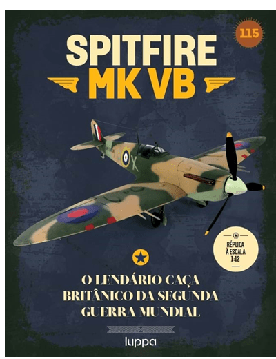 Spitfire - Fascículo 115 + oferta de peças