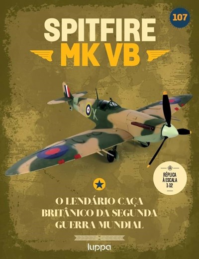 Spitfire - Fascículo 107 + oferta de peças