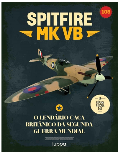 Spitfire - Fascículo 109 + oferta de peças