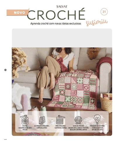Coleção Croché Susimiu Fascículo 31