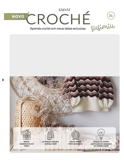 Coleção Croché Susimiu Fascículo 34