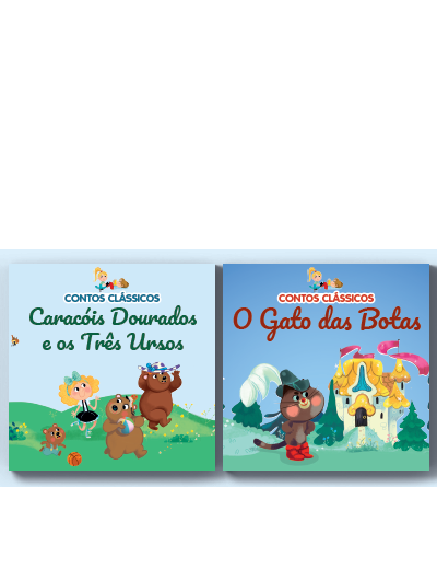 Caracóis Dourados e os Três Ursos e o Gato das Botas